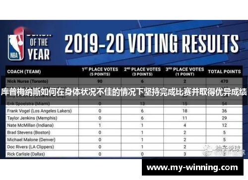库普梅纳斯如何在身体状况不佳的情况下坚持完成比赛并取得优异成绩